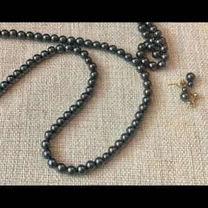 Black pearl 3 piece set Vintage